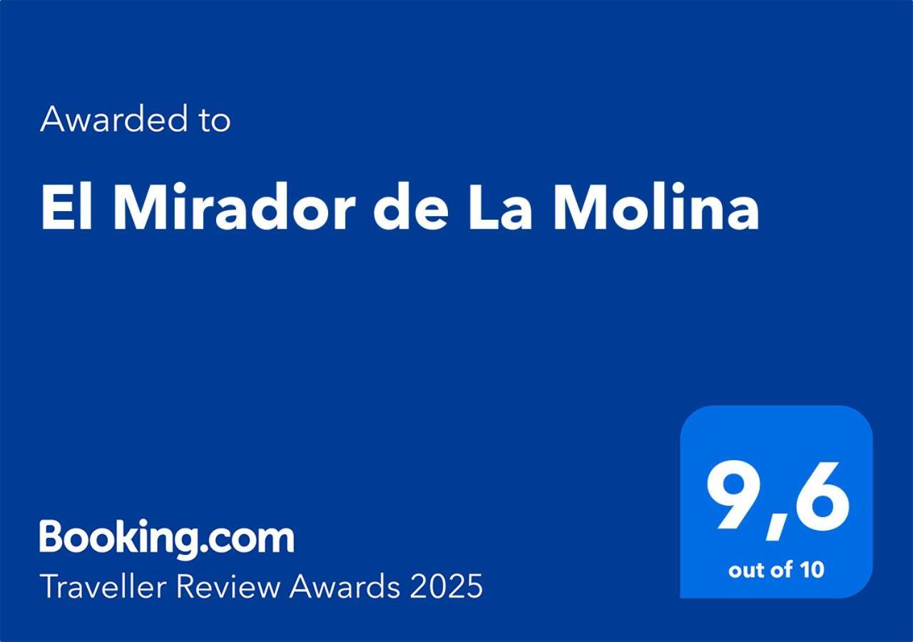 Апартаменты El Mirador De La Molina Ла-Молина Экстерьер фото